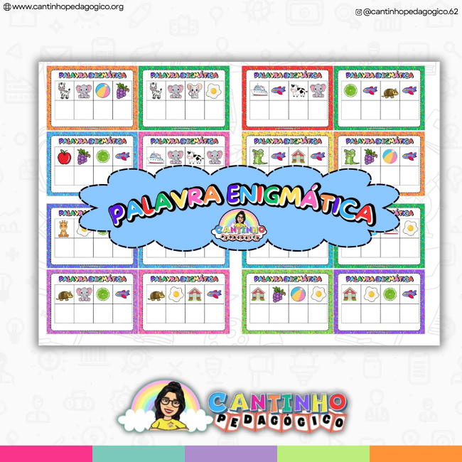 Palavra Enigmática – Jogo de Alfabetização (PDF)