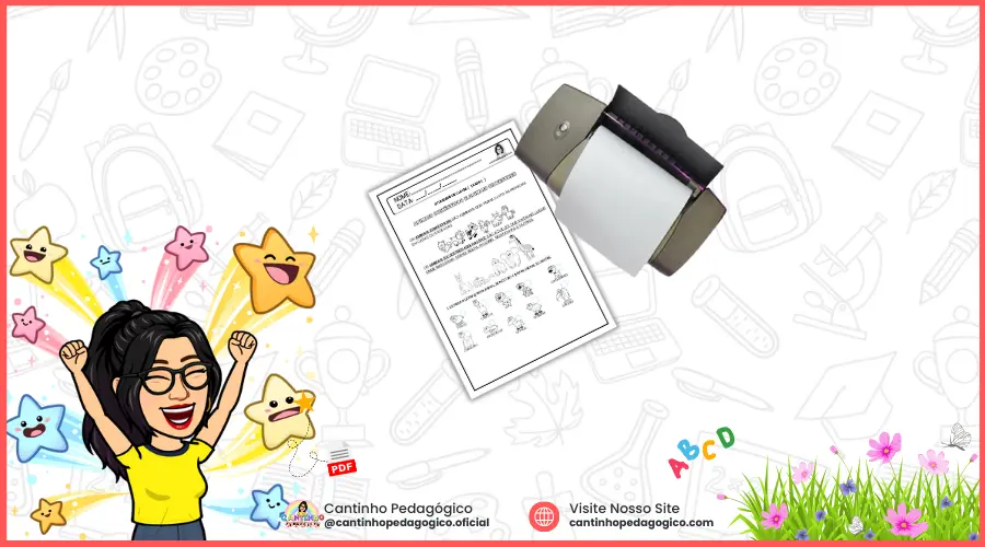 Atividade sobre Animais Domésticos e Silvestres para Educação Infantil