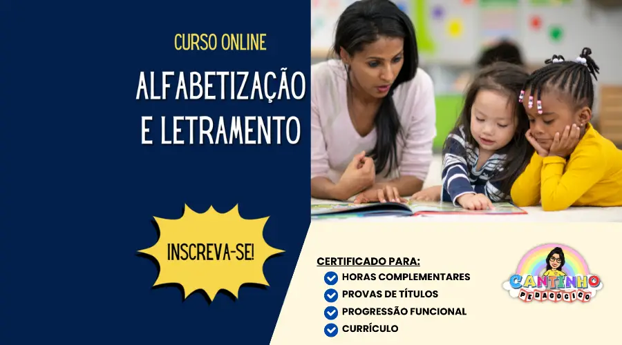 Curso Online Alfabetização e Letramento na Educação Infantil