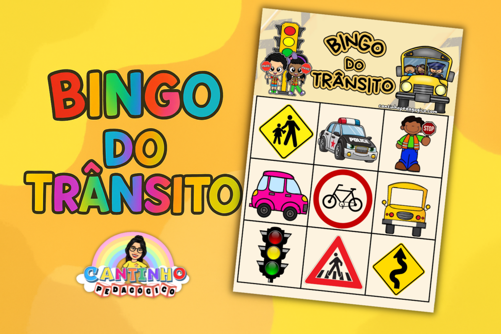 Cartelas de Bingo do Trânsito
