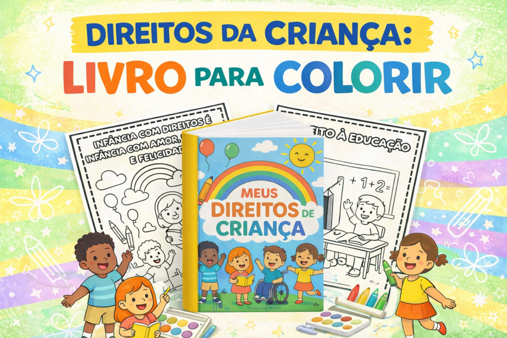 DIREITOS DA CRIANÇA: LIVRO PARA COLORIR