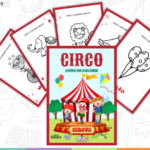 Dia do Circo na Educação Infantil: Mini Livro de Colorir com Atividades Lúdicas