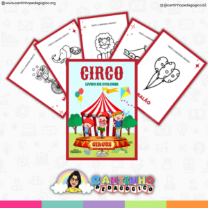 Dia do Circo – Livro para Colorir Infantil (PDF)