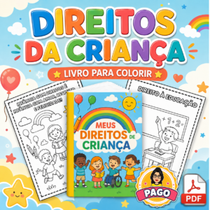 Direitos da Criança – Livro para Colorir