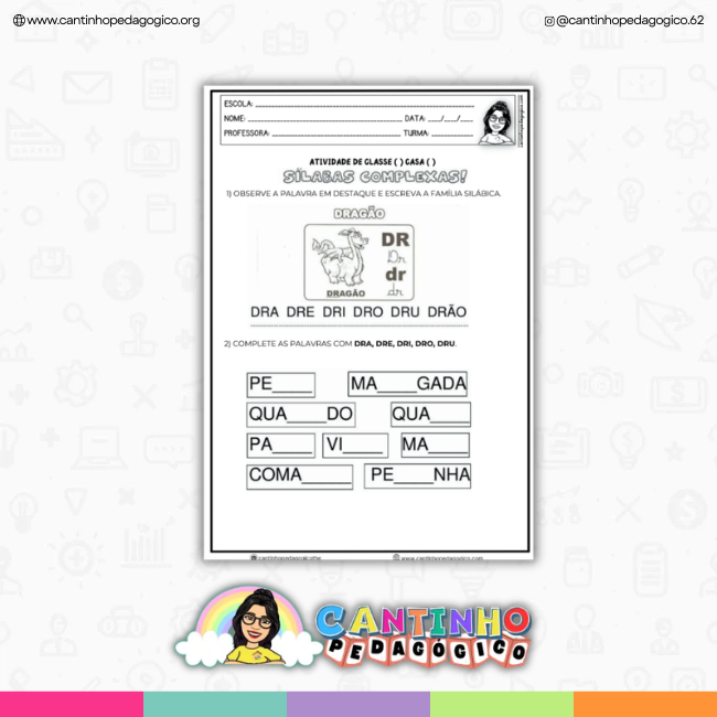 sílabas complexas