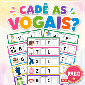 CADÊ AS VOGAIS?