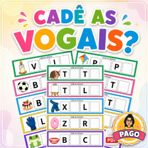 CADÊ AS VOGAIS?