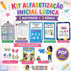 Kit Alfabetização Inicial Lúdica